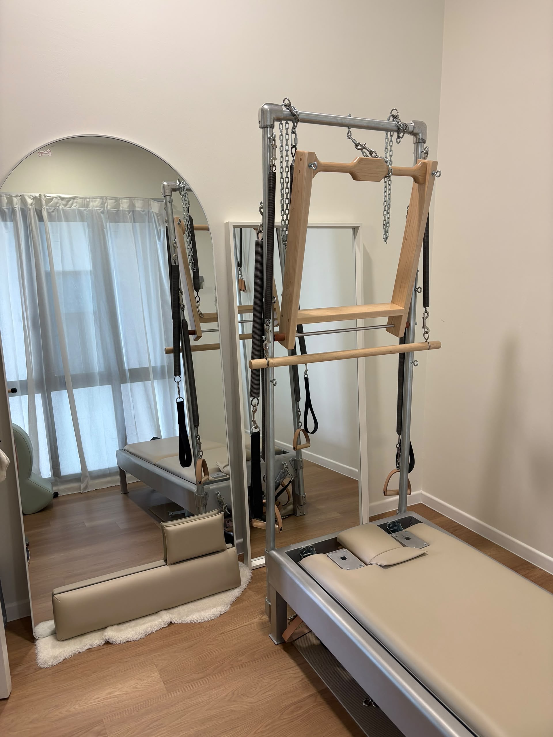 Classical Pilates apparatus